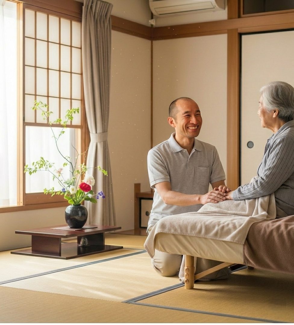 訪問マッサージのイメージ